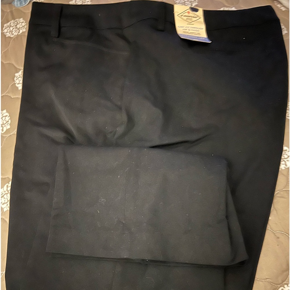 St. John’s bay straight leg mid-rise pants